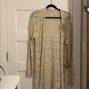 Mossimo Long Caridigan